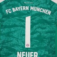 Adidas Bayern Munchen #1 Neuer Jersey оригинална блуза ръст 158-170см, снимка 6 - Детски Блузи и туники - 41794431
