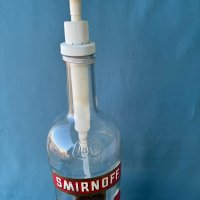 ПРАЗНА Бутилка от водка SMIRNOFF 3l с помпа , Vodka Smirnoff, снимка 14 - Други стоки за дома - 44451295