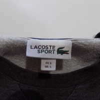 блуза lacoste худи фанела суитчър горнище елек мъжка спорт оригинал L, снимка 4 - Спортни дрехи, екипи - 44783934
