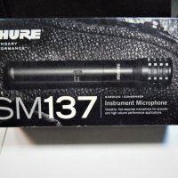 Shure sm137 condenser mic., снимка 5 - Други - 40807163