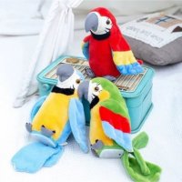 ❌️ Говорещ плюшен папагал Арчи, забава за малки и големи, снимка 1 - Плюшени играчки - 41211797