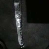 НОВИ велурени ботушки с ресни N:37, снимка 7 - Дамски ботуши - 34648161