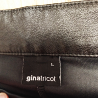Сет кожени панталони ginatricot +риза H&M, снимка 2 - Панталони - 44840482