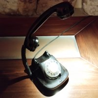Арт лампа / телефон за бюро или нощно шкафче , снимка 5 - Настолни лампи - 38625845