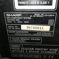 SHARP CD-C661H AUX & DIGITAL OUT-ВНОС SWISS 0606231437, снимка 13 - Ресийвъри, усилватели, смесителни пултове - 40998805