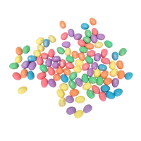 4607 Мини цветни яйца за декорация с блестящи частици, 100 броя, снимка 2 - Декорация за дома - 44822403