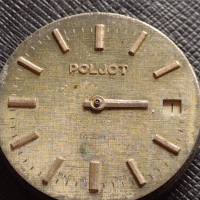 Механизъм с циферблат за ръчен часовник POLJOT USSR за КОЛЕКЦИЯ ЧАСТИ 37148, снимка 1 - Други - 44710791