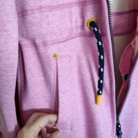 Schmuddelwedda - нов дълъг розов суичър raincoat, снимка 18 - Суичъри - 41984123