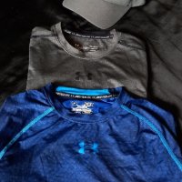 Under Armour compression потник, блуза и шапка М, снимка 1 - Спортна екипировка - 44398194