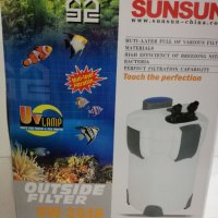 Външен филтър за аквариум с UV лампа, снимка 4 - Оборудване за аквариуми - 36003052