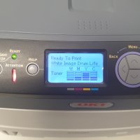 OKI Pro7411WT - A4 LED принтер с бял тонер, снимка 12 - Принтери, копири, скенери - 41518973