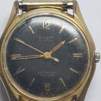 Позлатен мъжки механичен часовник OLMA 17 Jewels, снимка 4 - Мъжки - 38840914