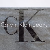 Тениска calvin klein ck риза потник блуза фанела оригинал мъжка сива М, снимка 3 - Тениски - 41186787