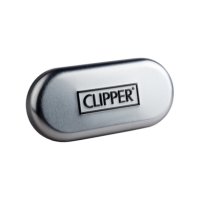 Бензинова запалка Clipper, Метална, Цвят хамелеон и златист, снимка 1 - Други - 44311003