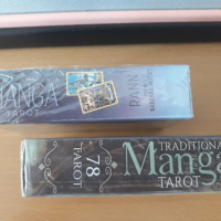 Манга таро карти: Mystical Manga Tarot & Traditional Manga Tarot, снимка 4 - Други игри - 36311651