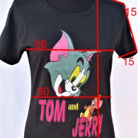 Тениска Том и Джери, снимка 4 - Детски тениски и потници - 39778741