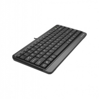 Клавиатура  A4TECH , кирилица, мини, черна, USB, 1,5m, снимка 2 - Клавиатури и мишки - 36136005
