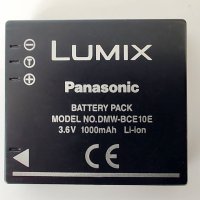 Оригинални зарядно устройство Panasonic Lumix DE-A40 и батерия PANASONIC Lumix DMW-BCE10E, снимка 2 - Батерии, зарядни - 44480747