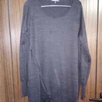 раздвижена черна дълга блуза , снимка 1 - Блузи с дълъг ръкав и пуловери - 39874874
