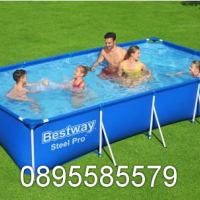 Басейн правоъгълен Bestway 400х 211х81см  Splash Frame,, снимка 5 - Басейни и аксесоари - 36238737