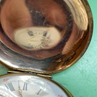 Джобен швецарски  часовник Stanley watch 54 mm. 60 mk.златно покритие, снимка 6 - Джобни - 39487922