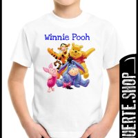 Детска тениска с щампа ПУХ И ПРИЯТЕЛИ , снимка 1 - Детски тениски и потници - 40901014