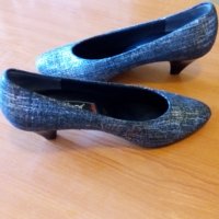 Дамски обувки Gabor № 38 - 38,5 Нови сребристи, снимка 16 - Дамски елегантни обувки - 34571441