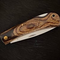 Сгъваем нож (острието - 8,2 см) за лов, туризъм или къмпинг Linder. Reisender Medium (330410), снимка 3 - Ножове - 41852130