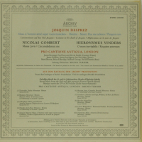 Josquin Desprez-missa-Грамофонна плоча-LP 12”, снимка 2 - Грамофонни плочи - 36349442