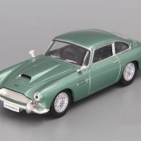 Aston Martin DB4 Coupe - мащаб 1:43 на DeAgostini моделът е нов в блистер, снимка 1 - Колекции - 41058667
