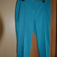 Дамски тюркоазен летен панталон, снимка 1 - Панталони - 41961947