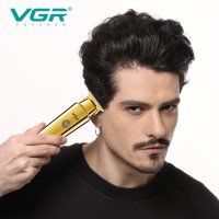 VGR V-947 Професионален безжичен акумулаторен тример за коса и брада с USB кабел за зареждане, снимка 5 - Друга електроника - 42292022