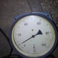 Термометър манометричен 0- 100 " С, снимка 2 - Други машини и части - 35827517