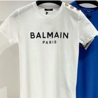 Дамски тениски Balmain  код Br306, снимка 5 - Тениски - 35897998