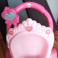 Количка музикална за кукли/прохождане на Fisher Price Princess Mommy , снимка 6 - Музикални играчки - 35706278