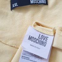 LOVE MOSCHINO Cotton Made in Italy Mens  Size L ОРИГИНАЛ! Мъжка Тениска!, снимка 3 - Тениски - 40565531