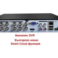 8канален цифров видеорекордер H.265 DVR за видеоконтрол видеонаблюдение, снимка 1 - Комплекти за видеонаблюдение - 31091783