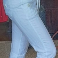 Дамски бели панталонки M, L/28, 29, 30, 31+подарък блуза M, L, снимка 6 - Къси панталони и бермуди - 40940845