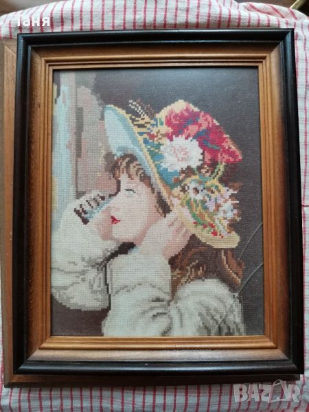 Гоблен,, Момичето с шапката", снимка 1