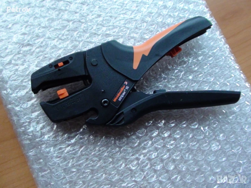 Weidmüller Stripax 16 - MADE IN GERMANY -Profi Автомат. Клещи за сваляне кабелна изолация 6/10/16mm², снимка 1