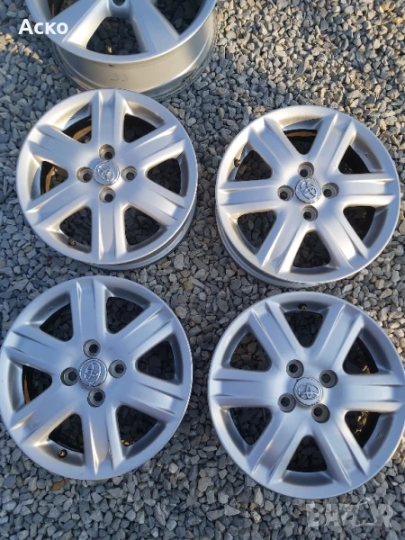 4x100..15.цола 5j ET45 оргинални Тойота , снимка 1