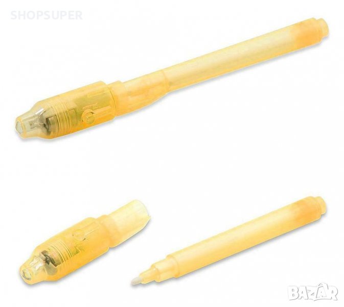 2 в 1 : Химикалка с невидимо мастило и проверка на банкноти, снимка 1