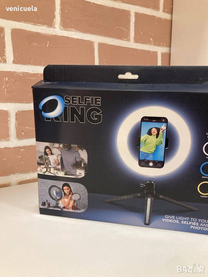 Статиф светещ/Селфи стик , снимка 1