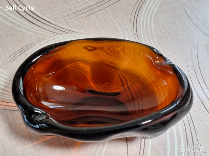 ✅МАСИВЕН СТЪКЛЕН ПЕПЕЛНИК❗, снимка 1