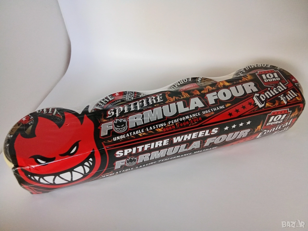 SPITFIRE FORMULA FOUR 52mm 101A Гуми за скейтборд скейт Skate Skateboard Wheels, снимка 1