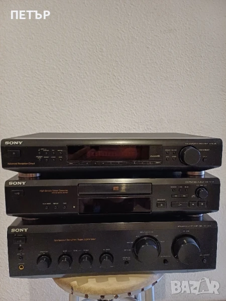 SONY TA.FE.520 R . CD.P.XE 320 . ST.SE 520 + дистанционо всичко работи, снимка 1
