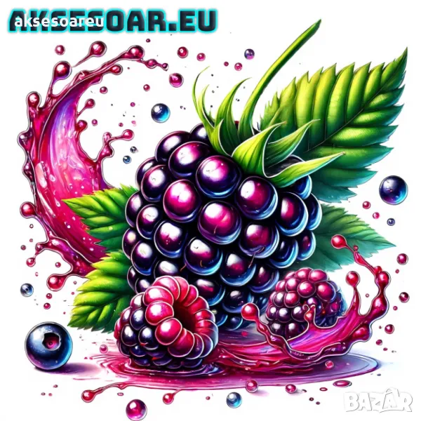 Нови 100 бр Висококачествени органични плодови семена от хранителна Къпина вкусни къпини антиоксидан, снимка 1