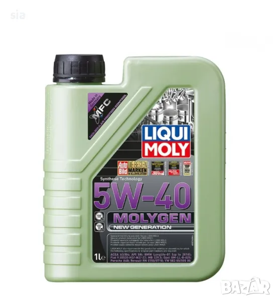 Синтетично масло Liqui Moly Molygen 5W-40 1л., снимка 1
