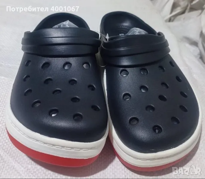 черни мъжки чехли Крокс, 42 номер, снимка 1