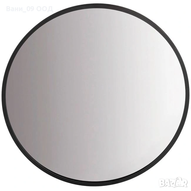 Кръгло стенно огледало 50см, снимка 1